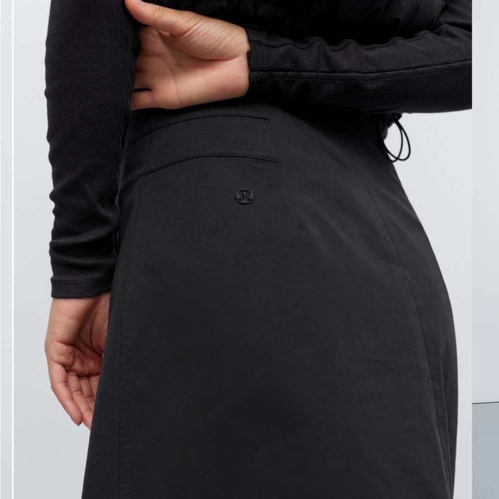A-Line High-Rise Wrap Skirt - Picture 7 of 12